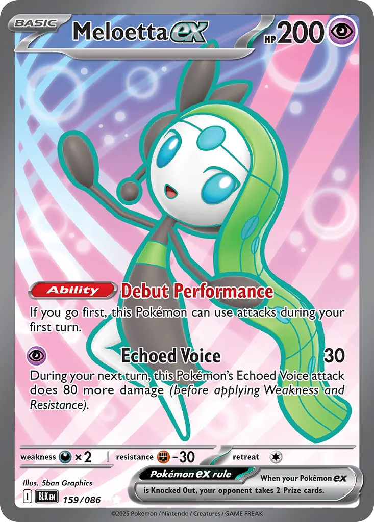159/086 Meloetta ex