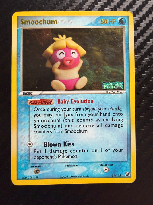 Smoochum 31/115 Reverse Holo Stamped