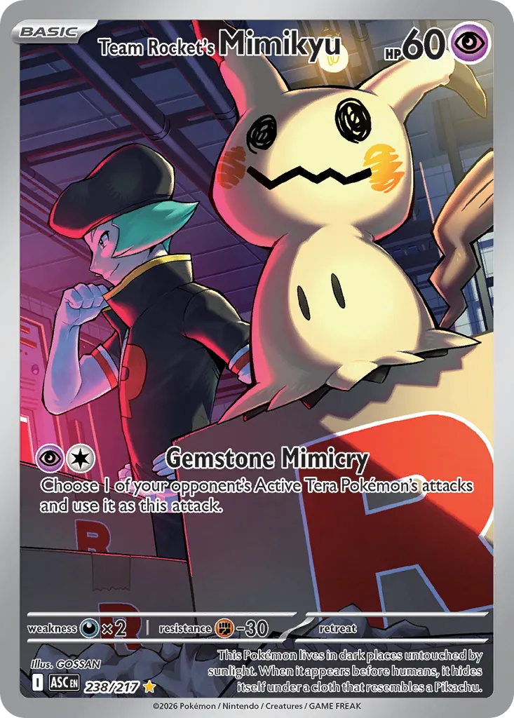 238/217 Team Rocket’s Mimikyu