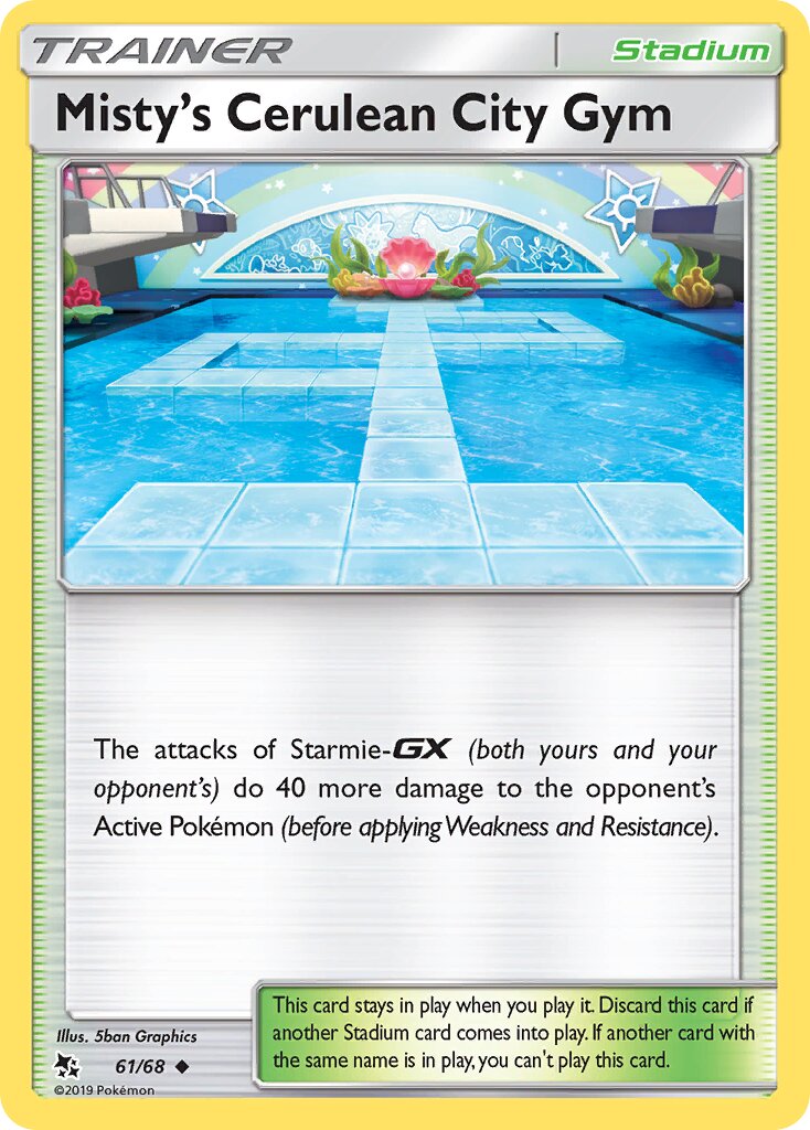 Misty’s Cerulean City Gym 61/68