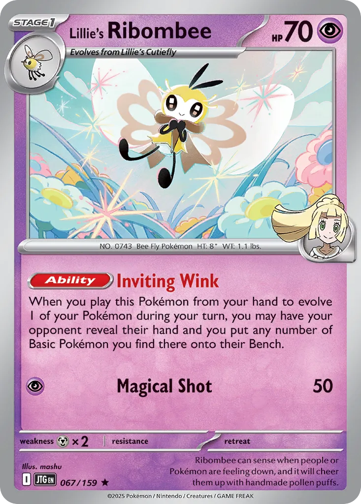 067/159 Lillie's Ribombee
