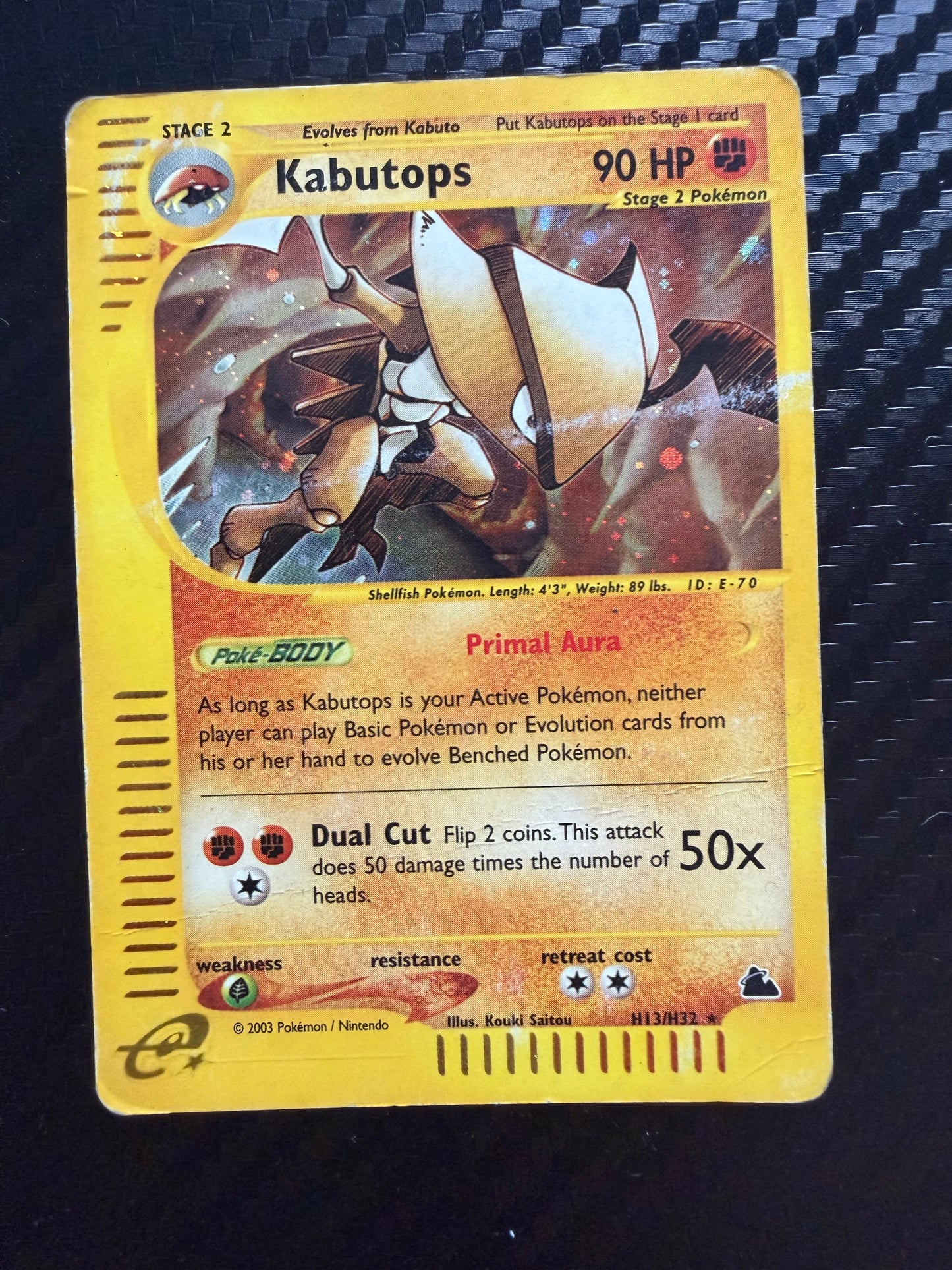 Kabutops H13/H32 Holo