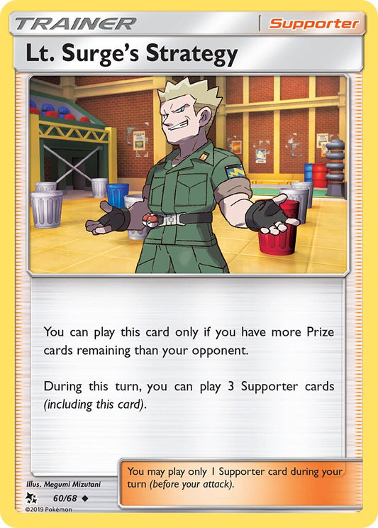 Lt. Surge’s Strategy 60/68
