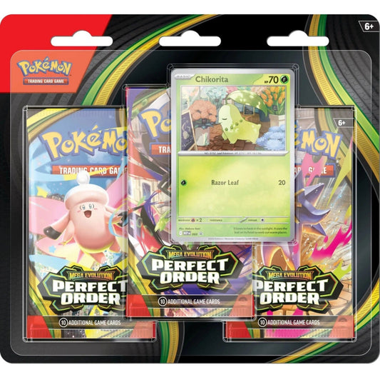 Perfect Order 3 pk Blister - Chikorita
