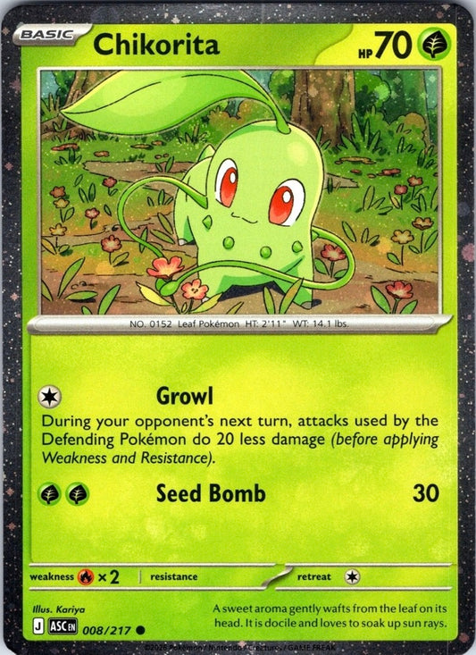 Chikorita 008/217 Cosmo Holo