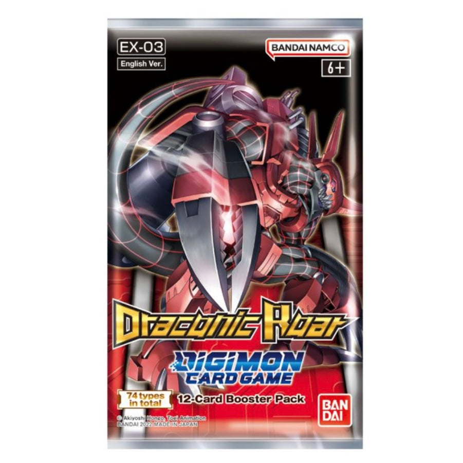 Digimon Draconic Roar Booster Pakke