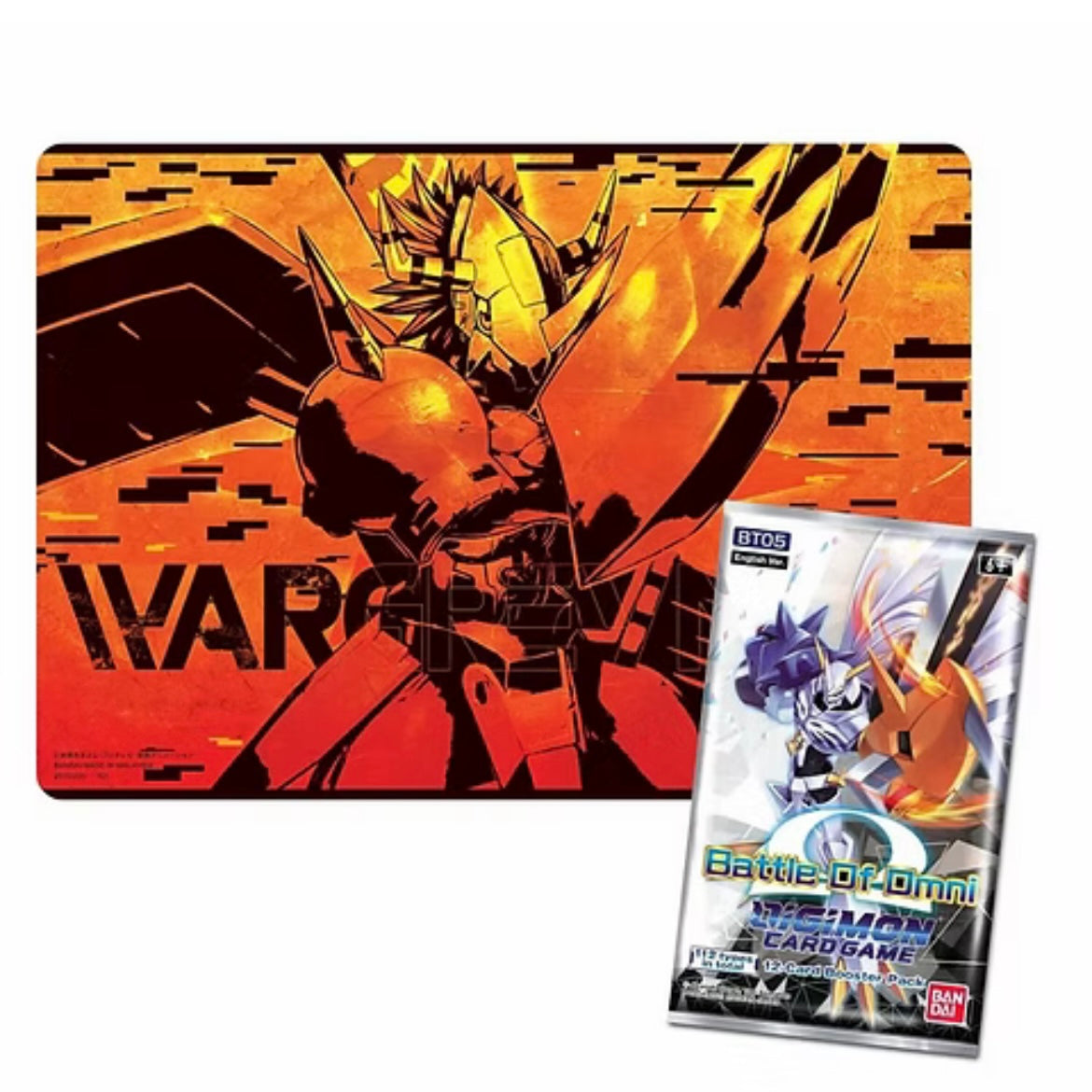 Digimon Playmat/Boosterpakke War Greymon (PB03)
