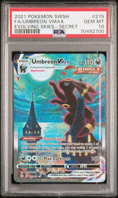 Umbreon VMAX #215 PSA10