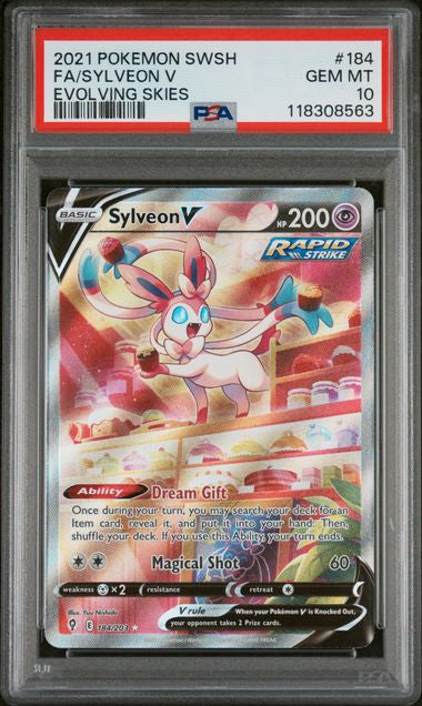 Sylveon V #184 PSA10