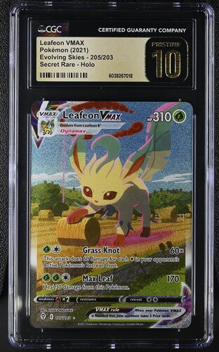 Leafeon VMAX #205 CGC pristine 10