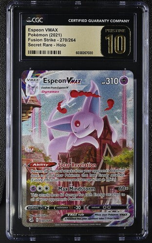 Espeon VMAX #270 CGC Pristine 10