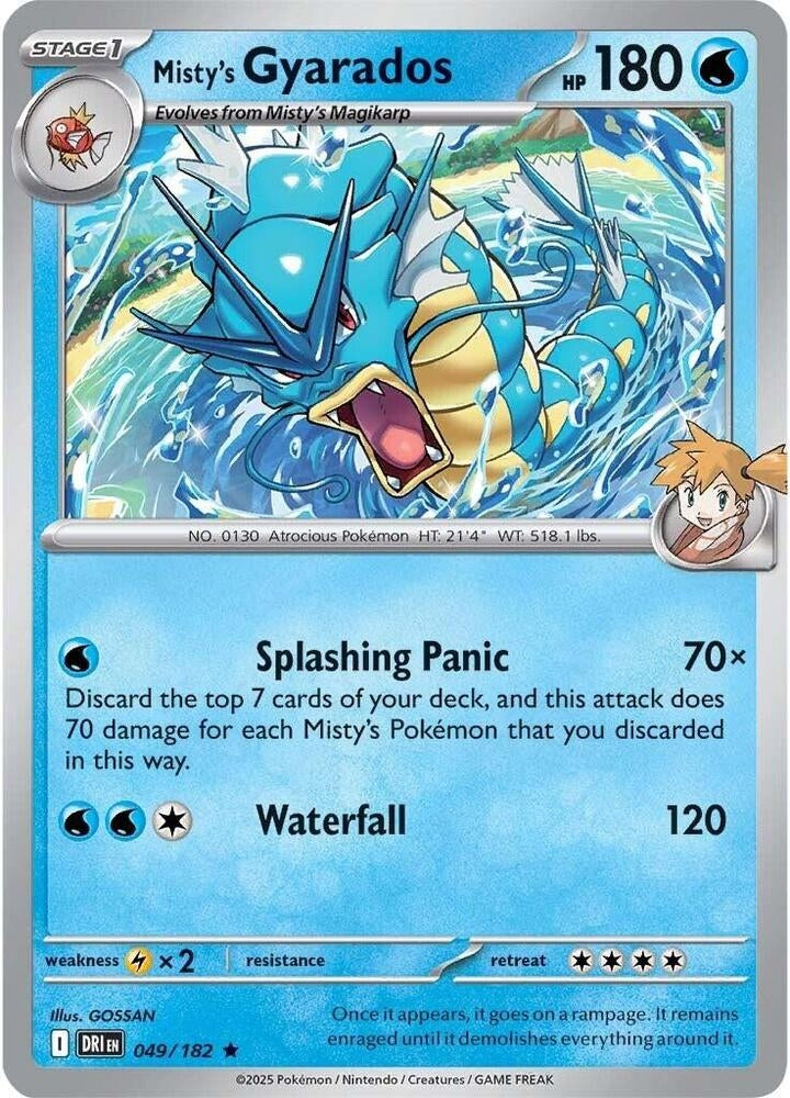 049/182 Misty’s Gyarados