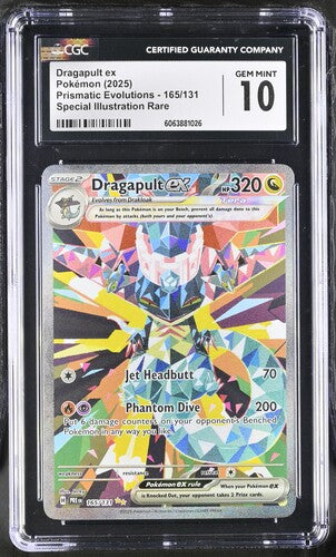 Dragapult ex #165 CGC Gem Mint 10