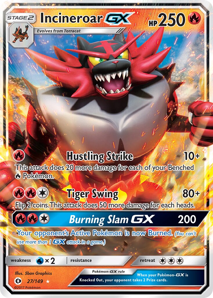 Incineroar GX 27/149