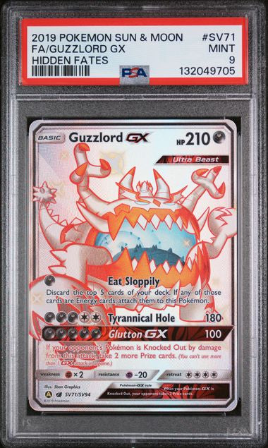 Guzzlord GX #SV71 PSA9