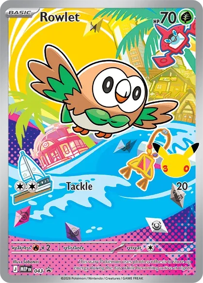 Alola Starters (sett med 3 stk)