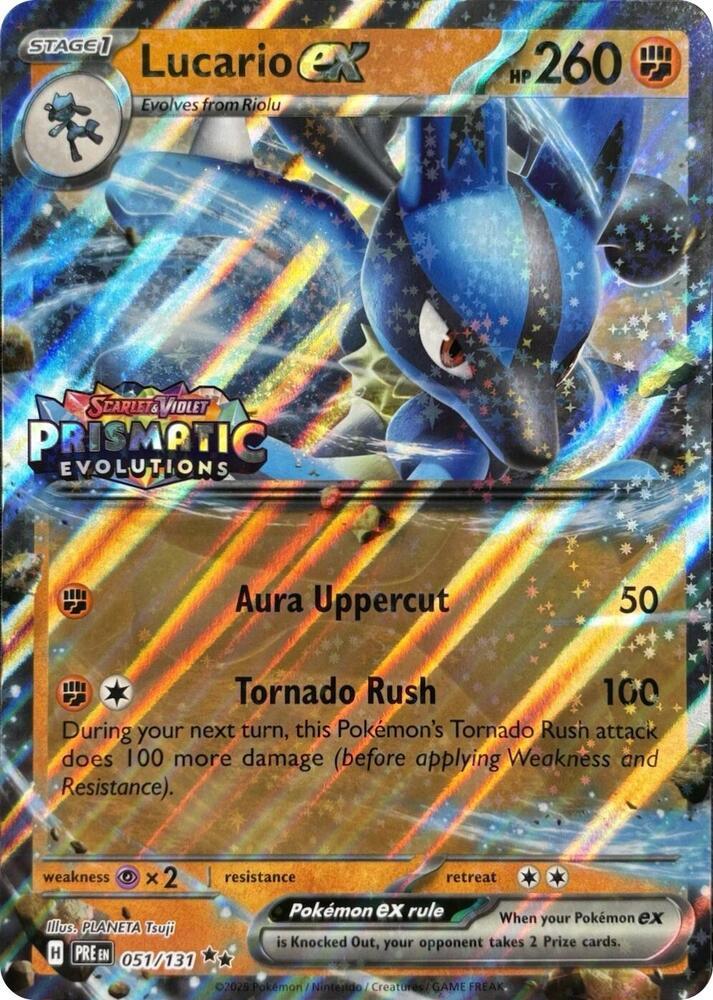 Lucario ex 051/131 Stamped