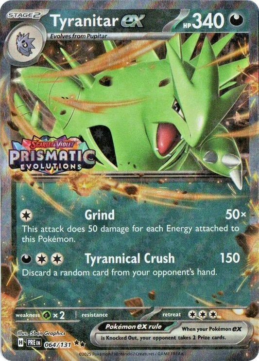 Tyranitar ex 064/131 Stamped