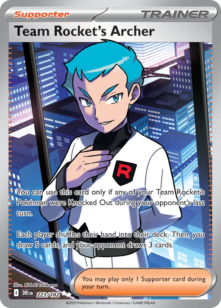Team Rocket’s Archer 223/182