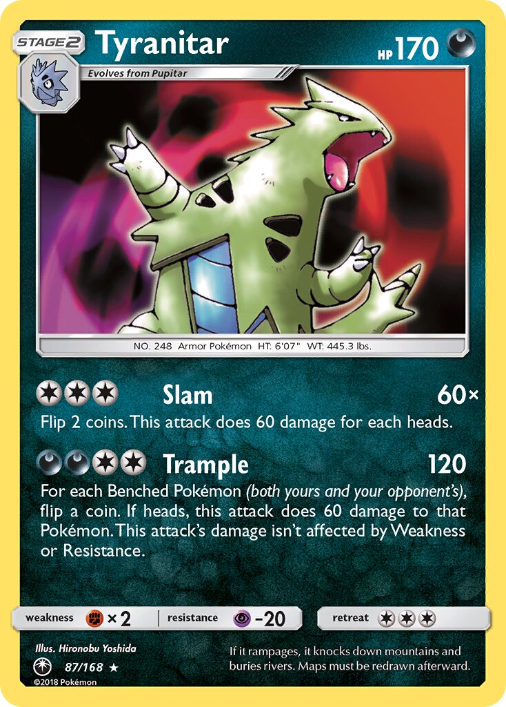 Tyranitar 87/168 Holo