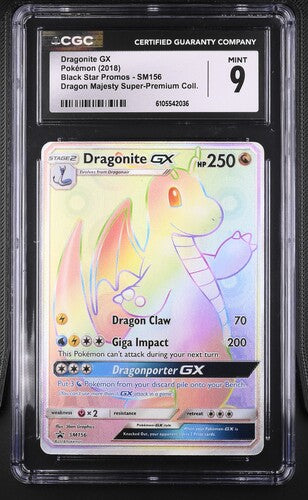 Dragonite GX #156 CGC 9