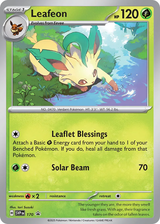Leafeon (Cosmos Holo) SVP 170