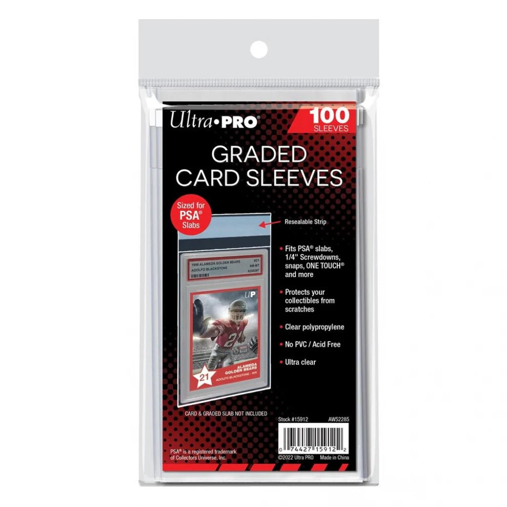 Ultra PRO Graded Card Sleeves PSA (100 stk)