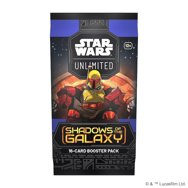 Star Wars Unlimited Shadows of the Galaxy Booster Pakke