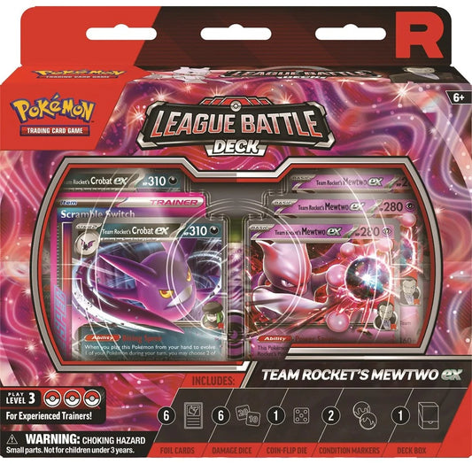 League Battle Deck Team Rocket’s Mewtwo ex