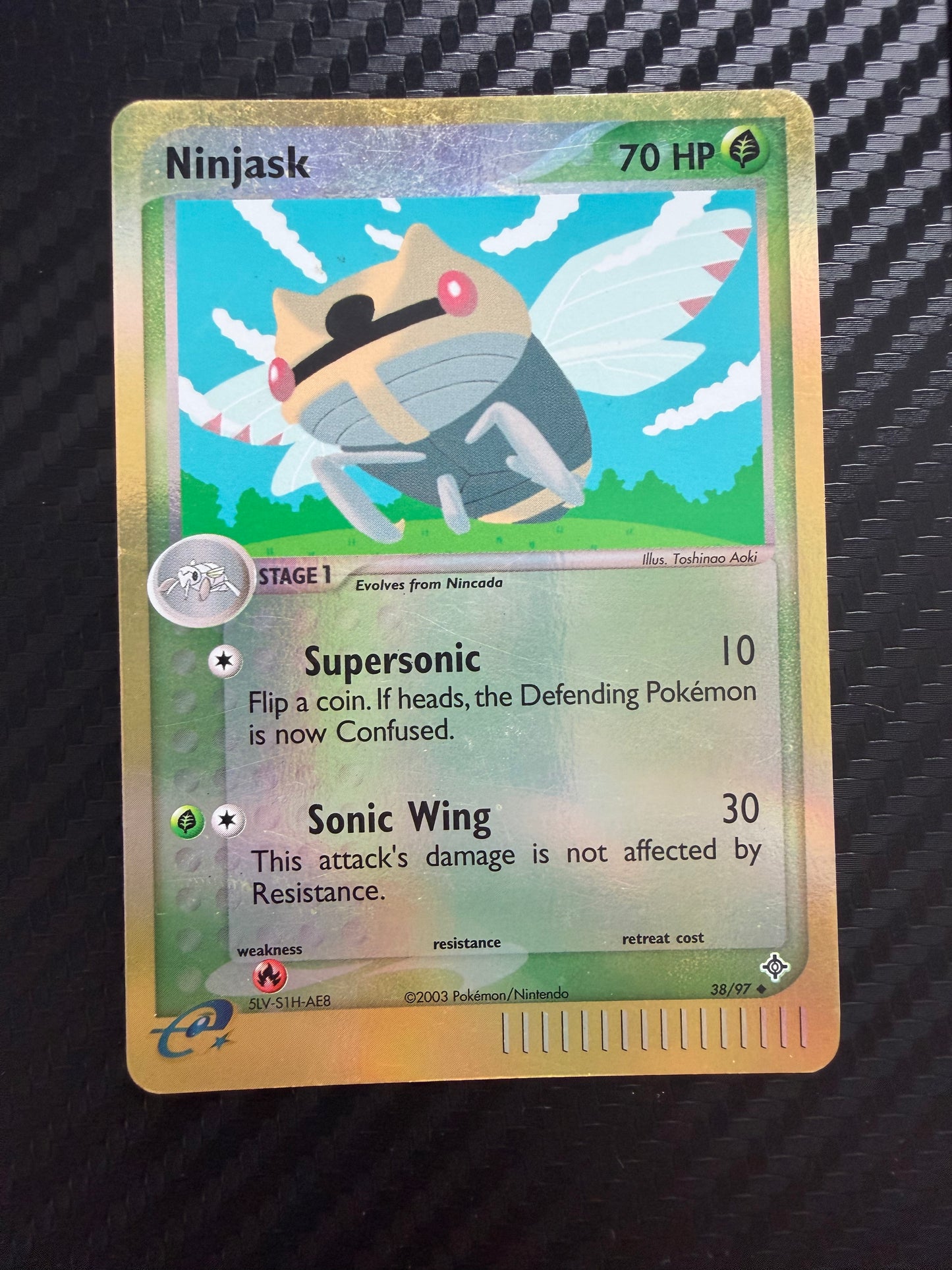 Ninjask 38/97 Reverse Holo