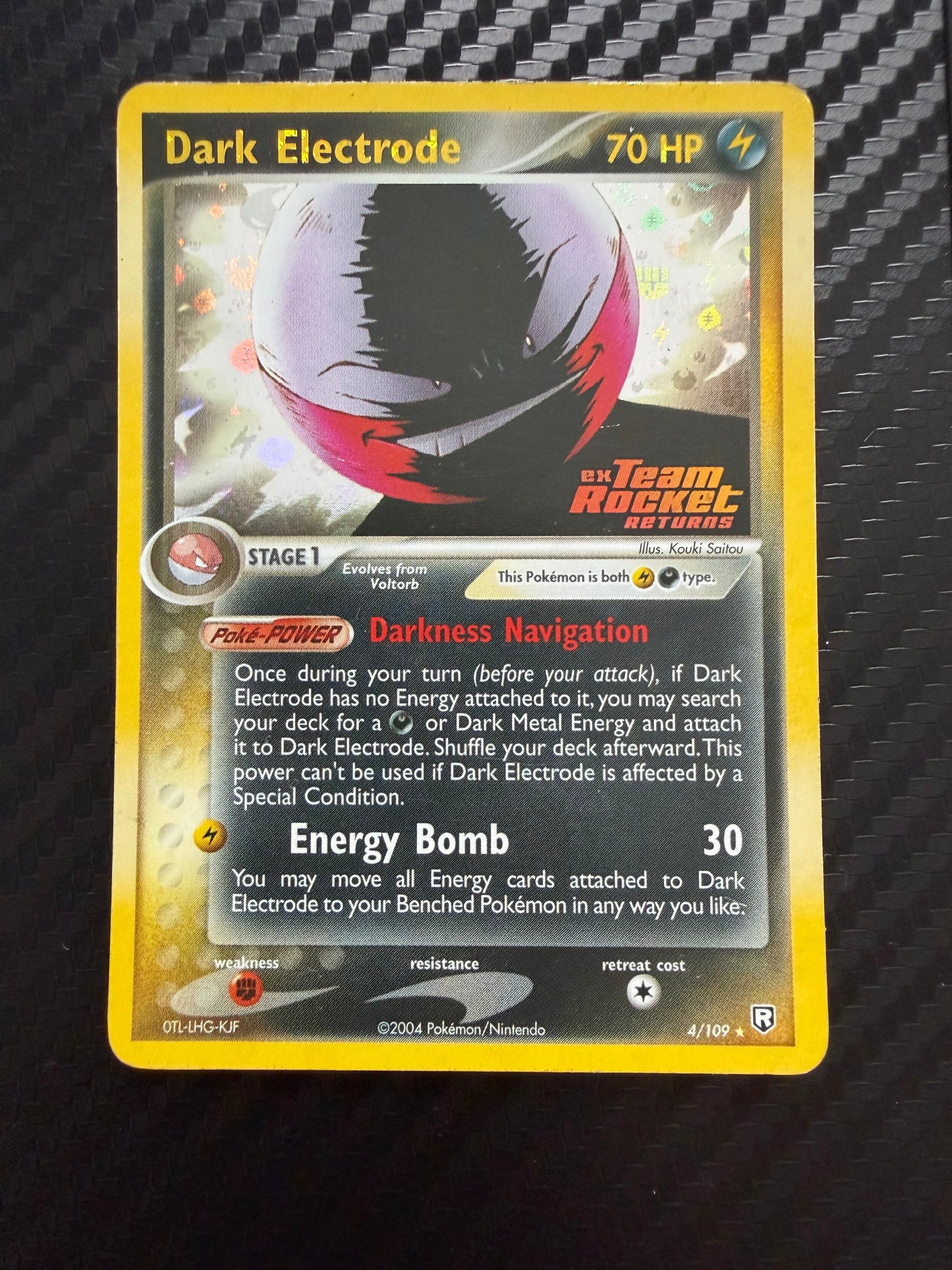 Dark Electrode 4/109 Holo
