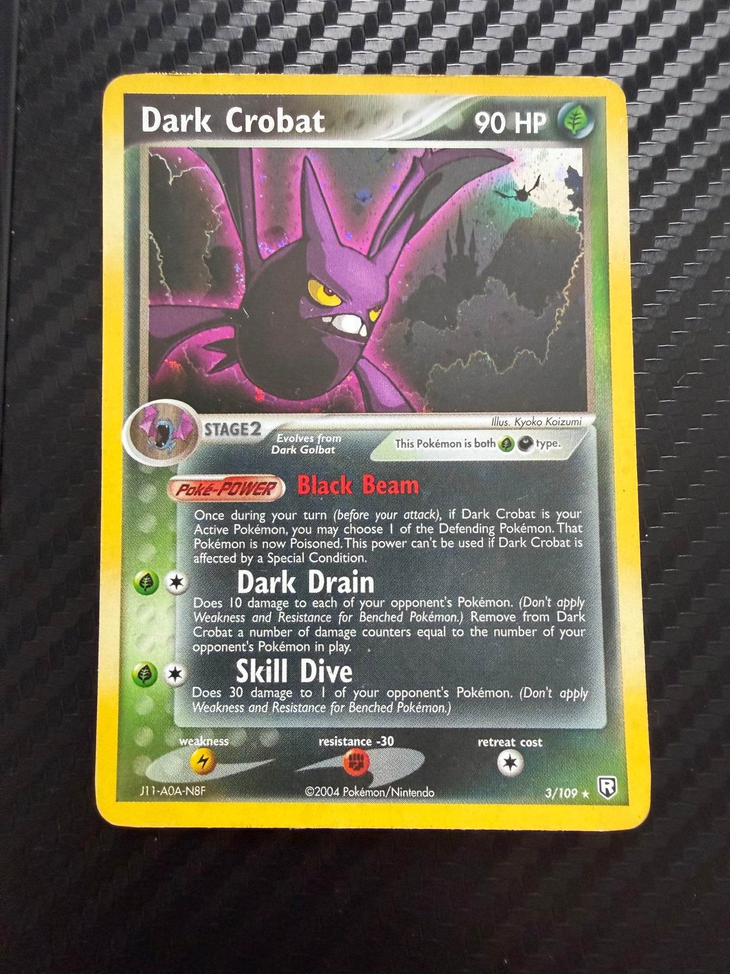 Dark Crobat 3/109 Holo