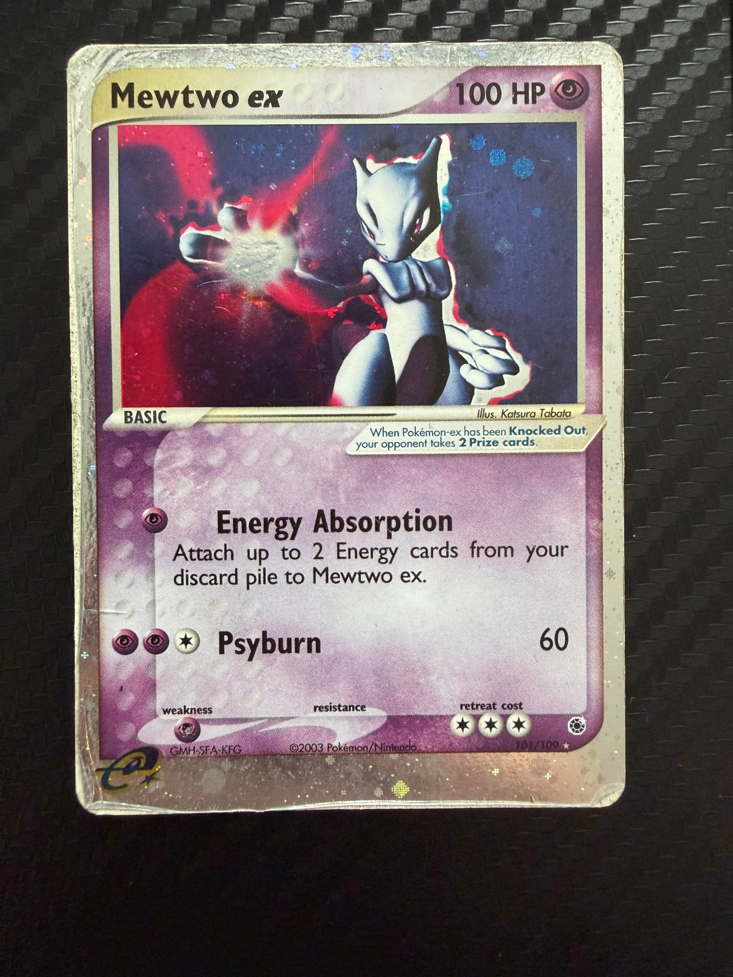 Mewtwo ex 101/109 Holo