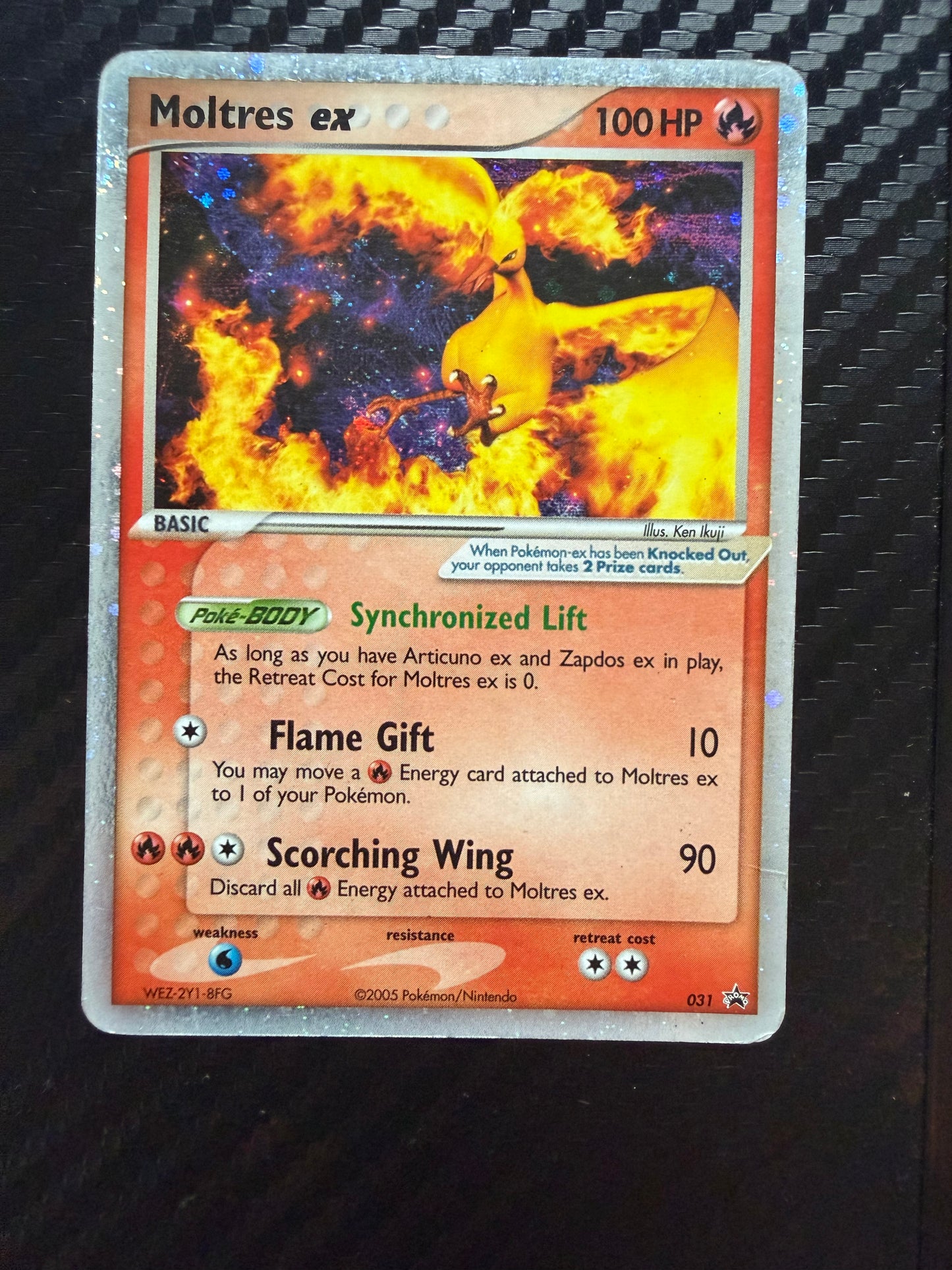 Moltres ex 031 Holo