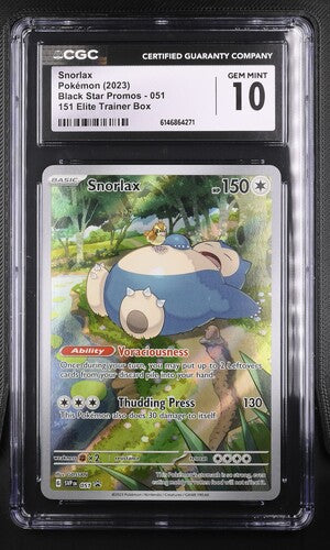 Snorlax #051 CGC Gem Mint 10