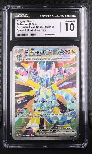 Dragapult ex #165 CGC Gem Mint 10