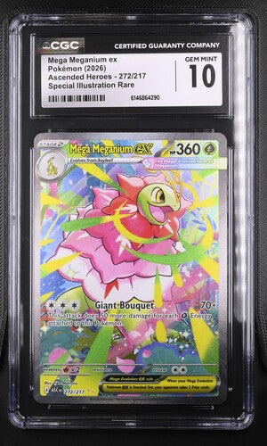 Mega Meganium ex #272 CGC Gem Mint 10