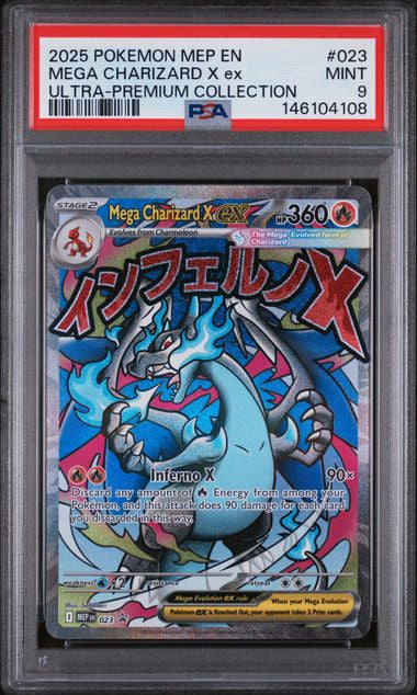 Mega Charizard X ex #023 PSA 9