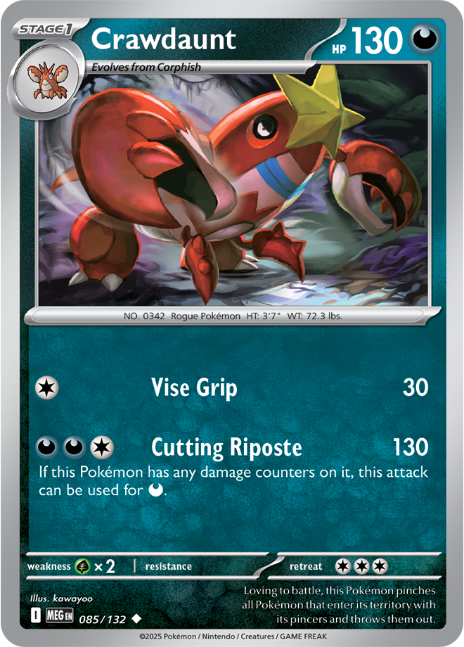Crawdaunt 085/132