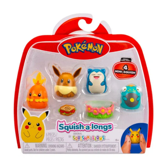 Pokemon Squishalongs 4 pk