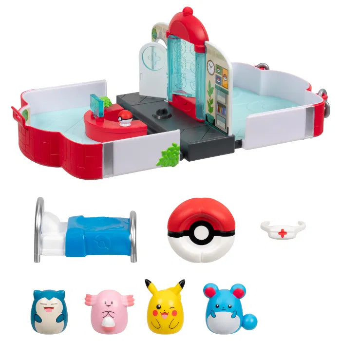 Squishalongs Pokemon Center Playset