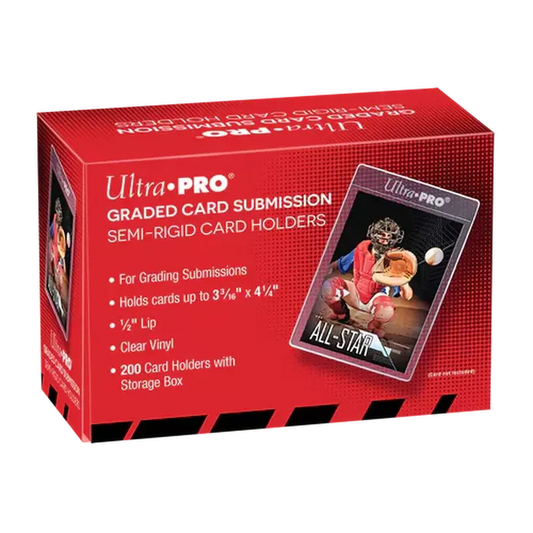 Ultra PRO Lip Semi-Rigid Card Holders - 200 stk